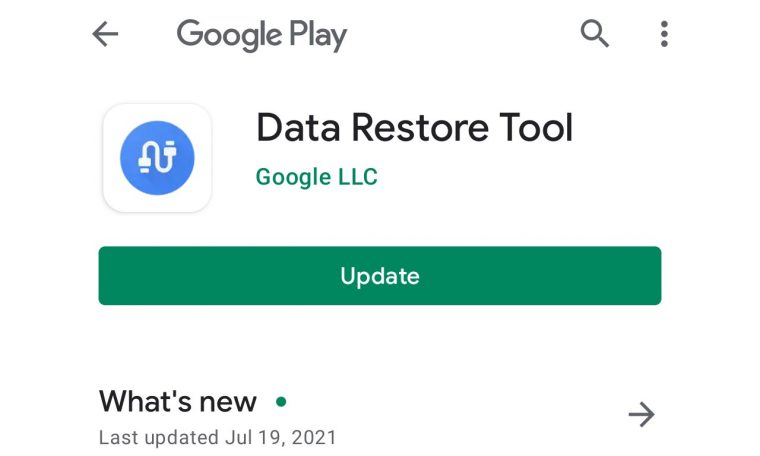 Data Restore Tool