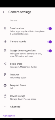 material you arrives on google camera 8.3 with new ui tweaks