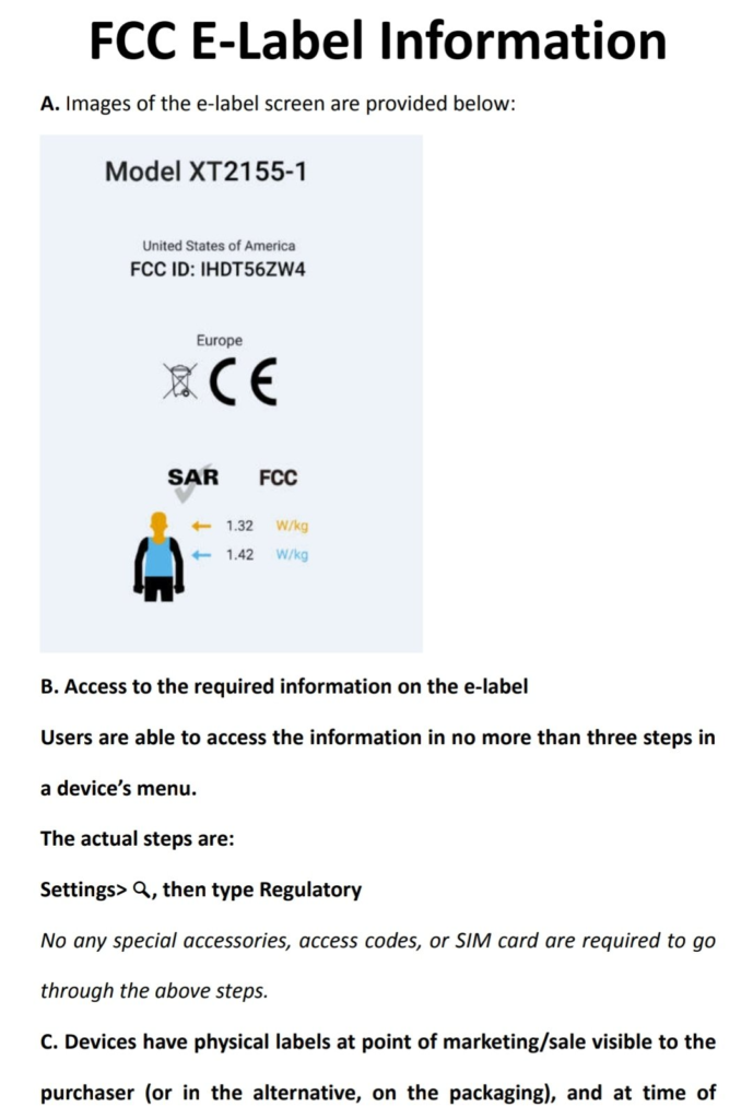 motorola xt2155-1 'aruba 21' arrives on the fcc with nt40 battery 3 motorola aruba 21
