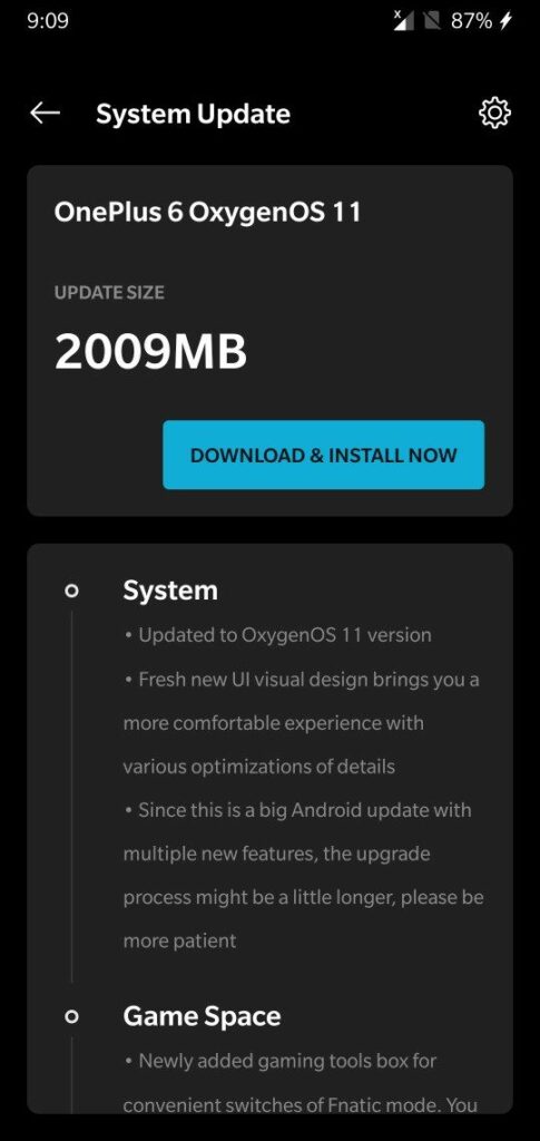 oneplus 6 and oneplus 6t gets oxygen os11 finally! (download link included) 1 oneplus 6 and oneplus 6t gets oxygen os11 finally! (download link included)