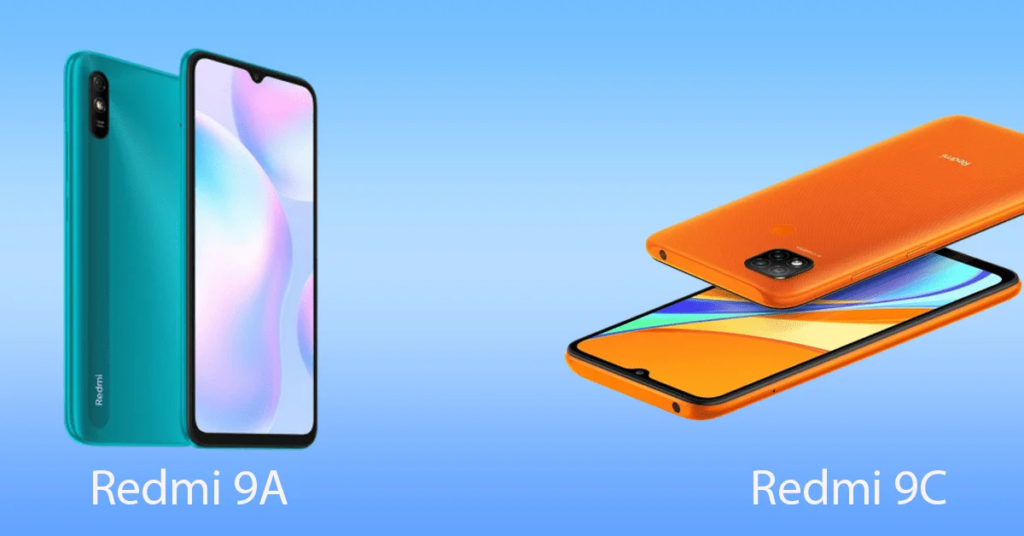 redmi 9a and 9c