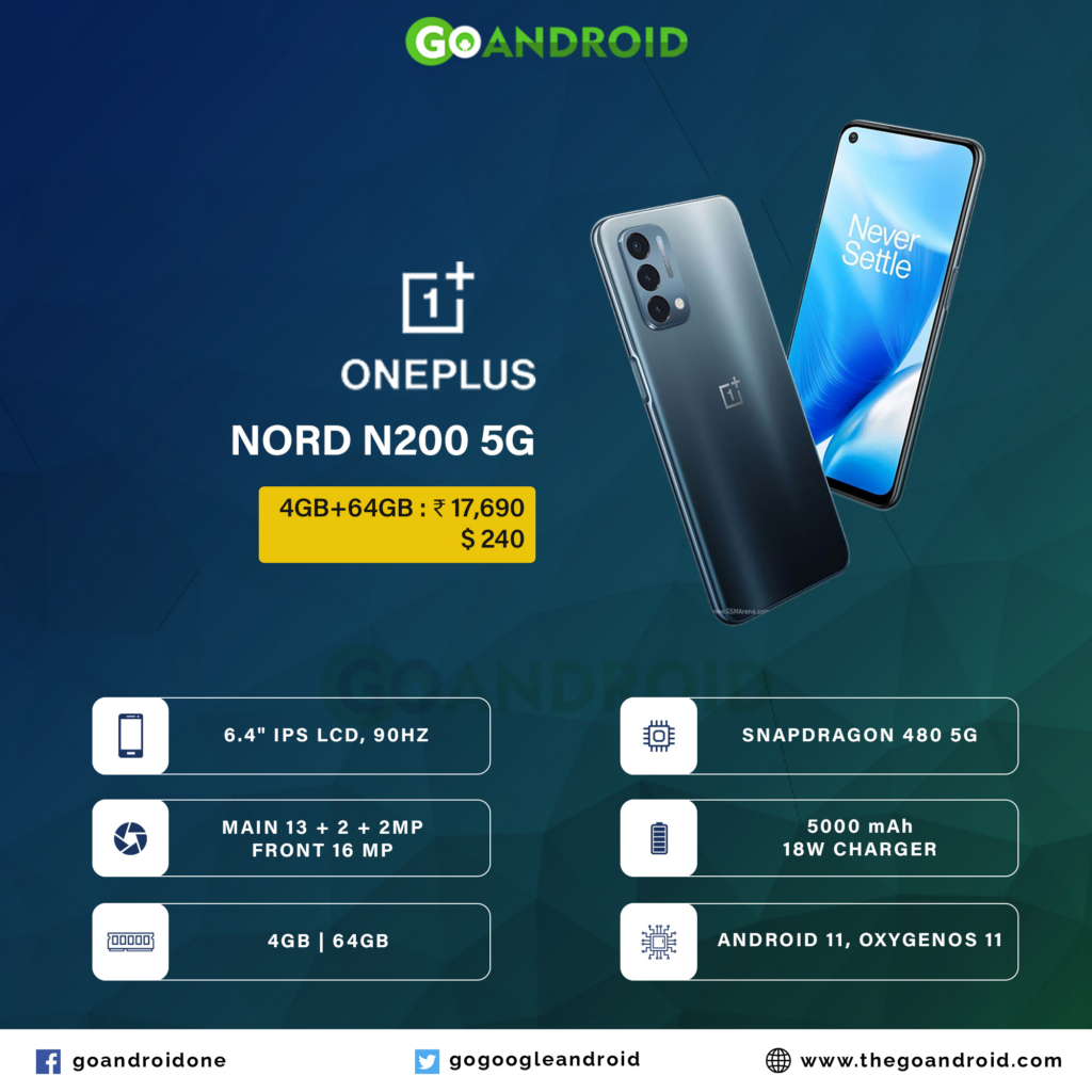 OnePlus Nord N200