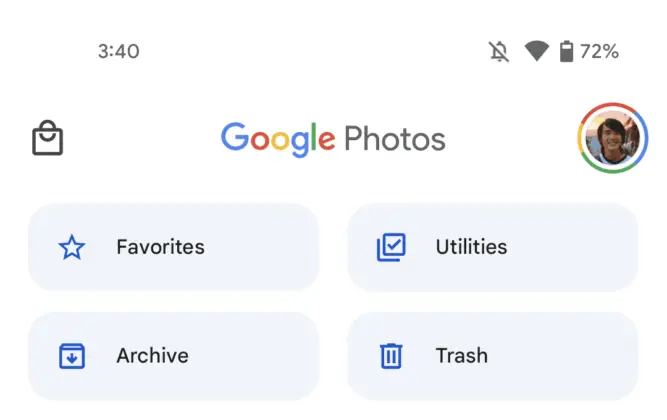 google photos adopt material you theme without dynamic color