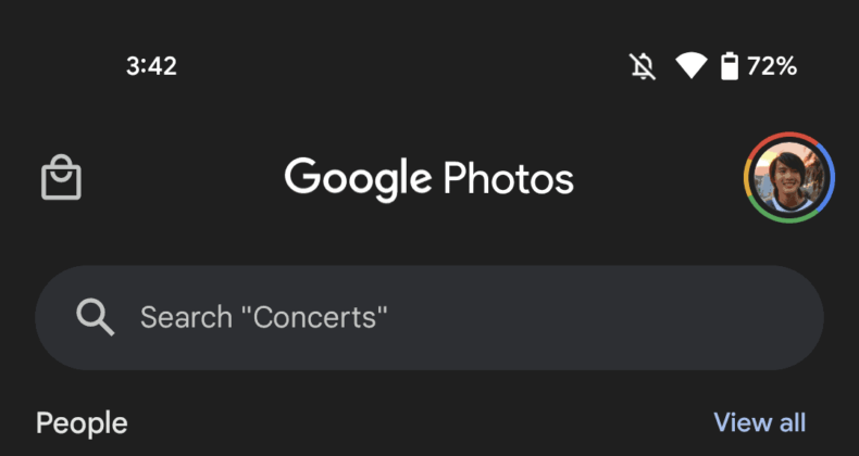 google photos adopt material you theme without dynamic color