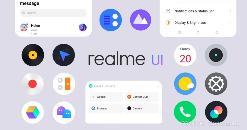 realme ui