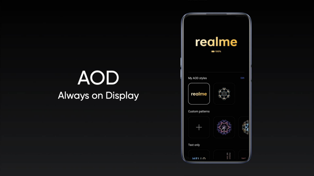 Realme AOD