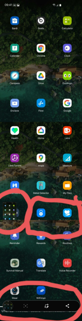 samsung capture v4.8.04.2 reports crash of scrolling screenshot function