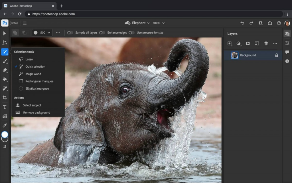 adobe photoshop makes way to the browser, raw support to the ipad