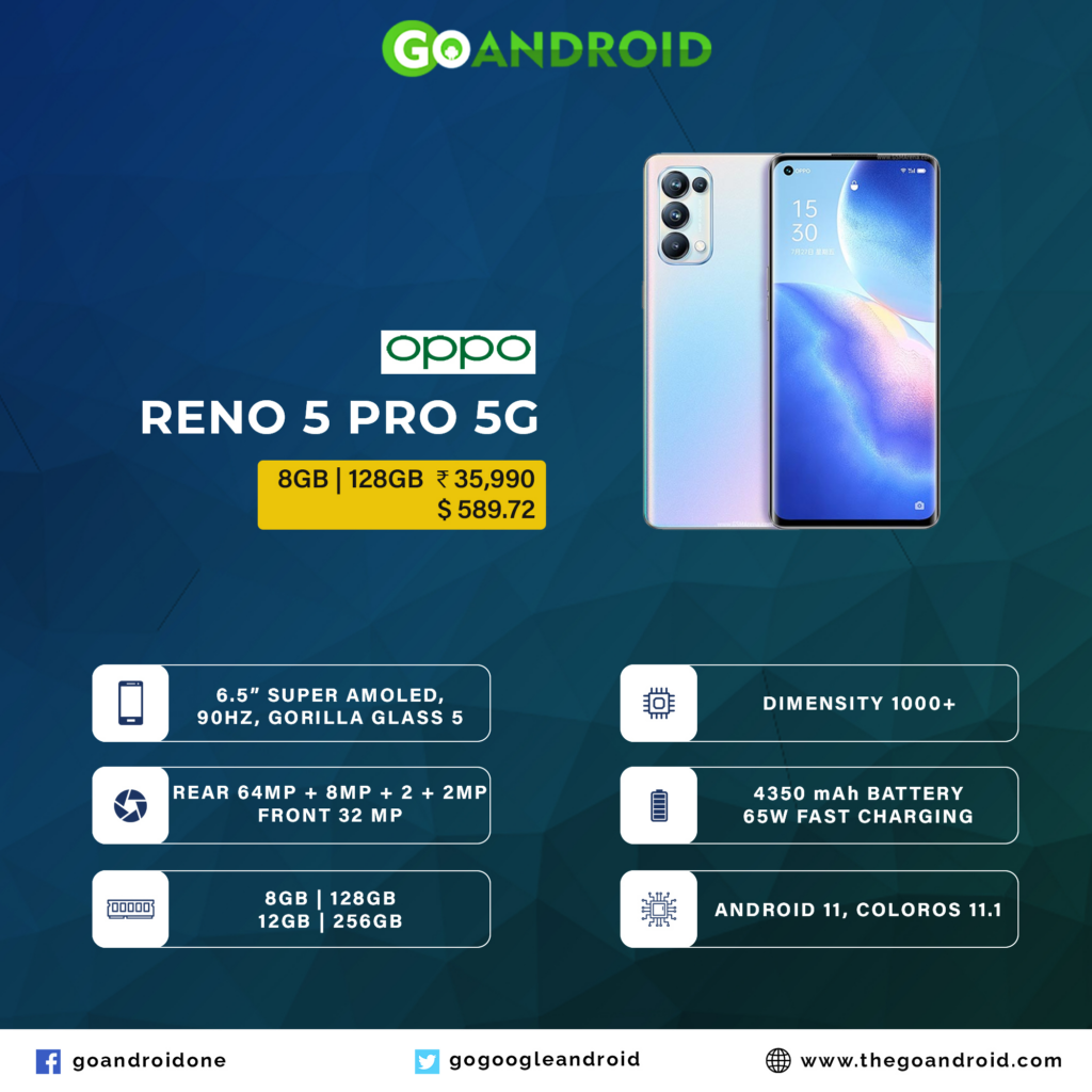 oppo reno 5 pro 5g