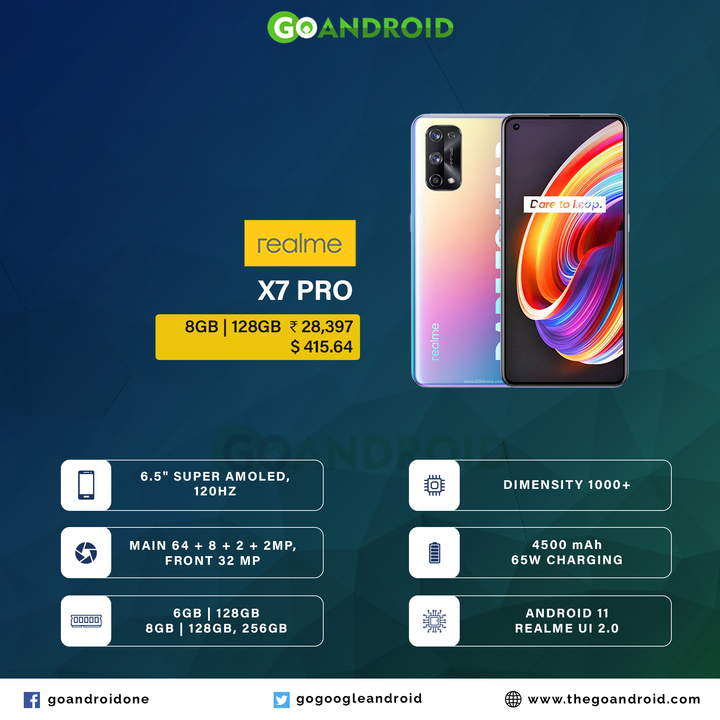 Realme X7 Pro