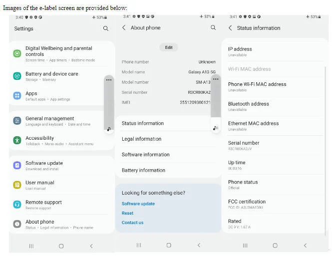 samsung galaxy a13 5g hits fcc with 15w of fast charging support