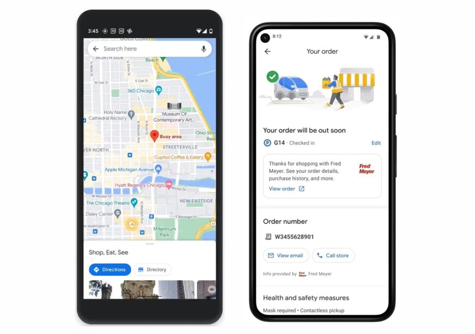 "area busyness" feature is making way for google map
