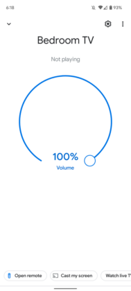 google home gets a dedicated android tv remote, lacking some features though!