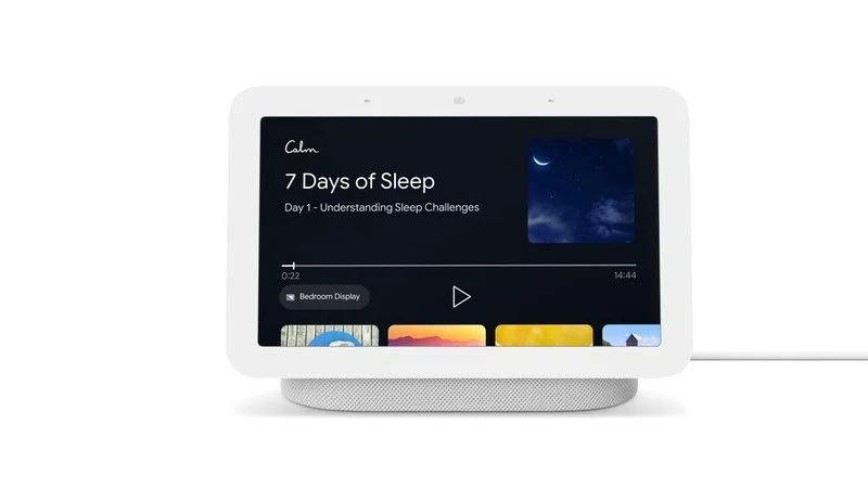 google nest hub (2nd gen) gets updated with new sleep tracking features
