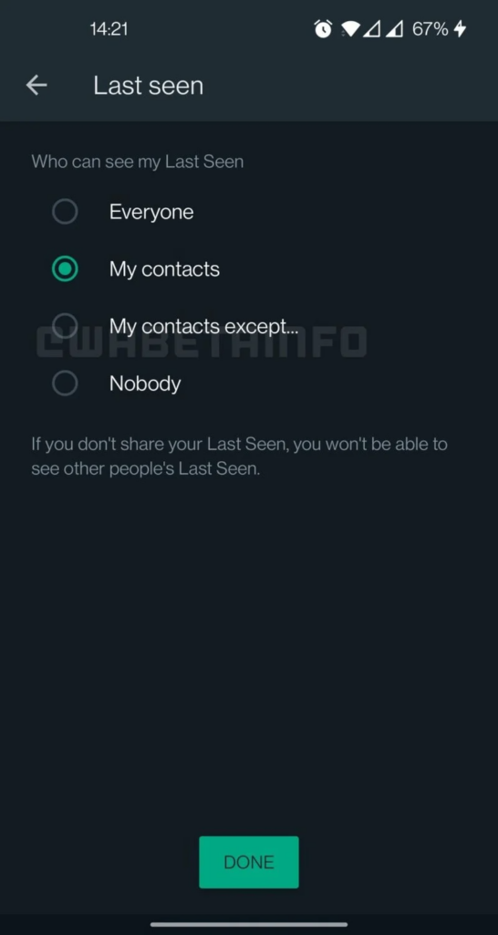 new privacy control feature rolling out to whatsapp