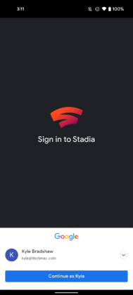 stadia app latest update brings refreshed search feature and streamlined login