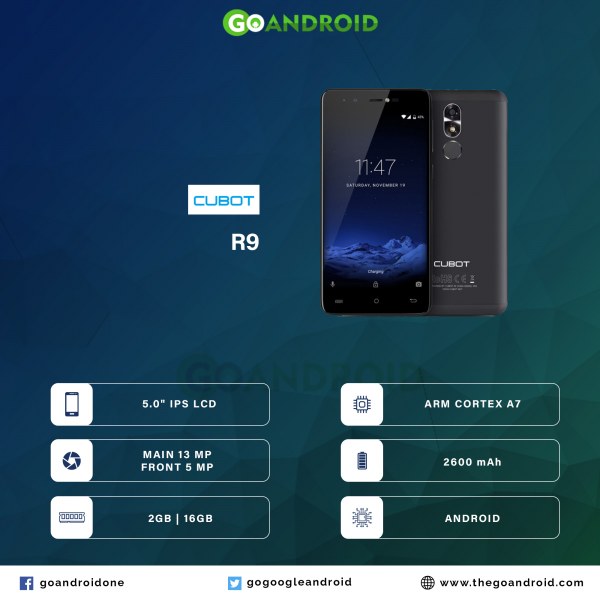 Cubot R9