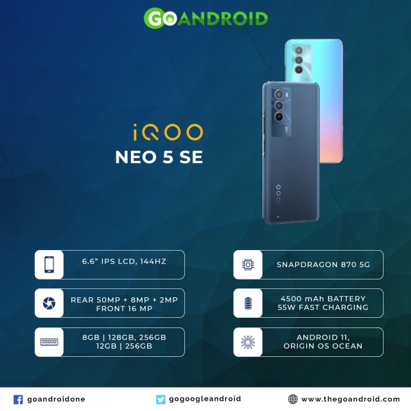 Vivo iQOO Neo5 SE