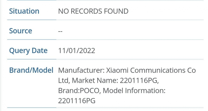 poco 2201116pg 5g spotted on fcc with miui 13