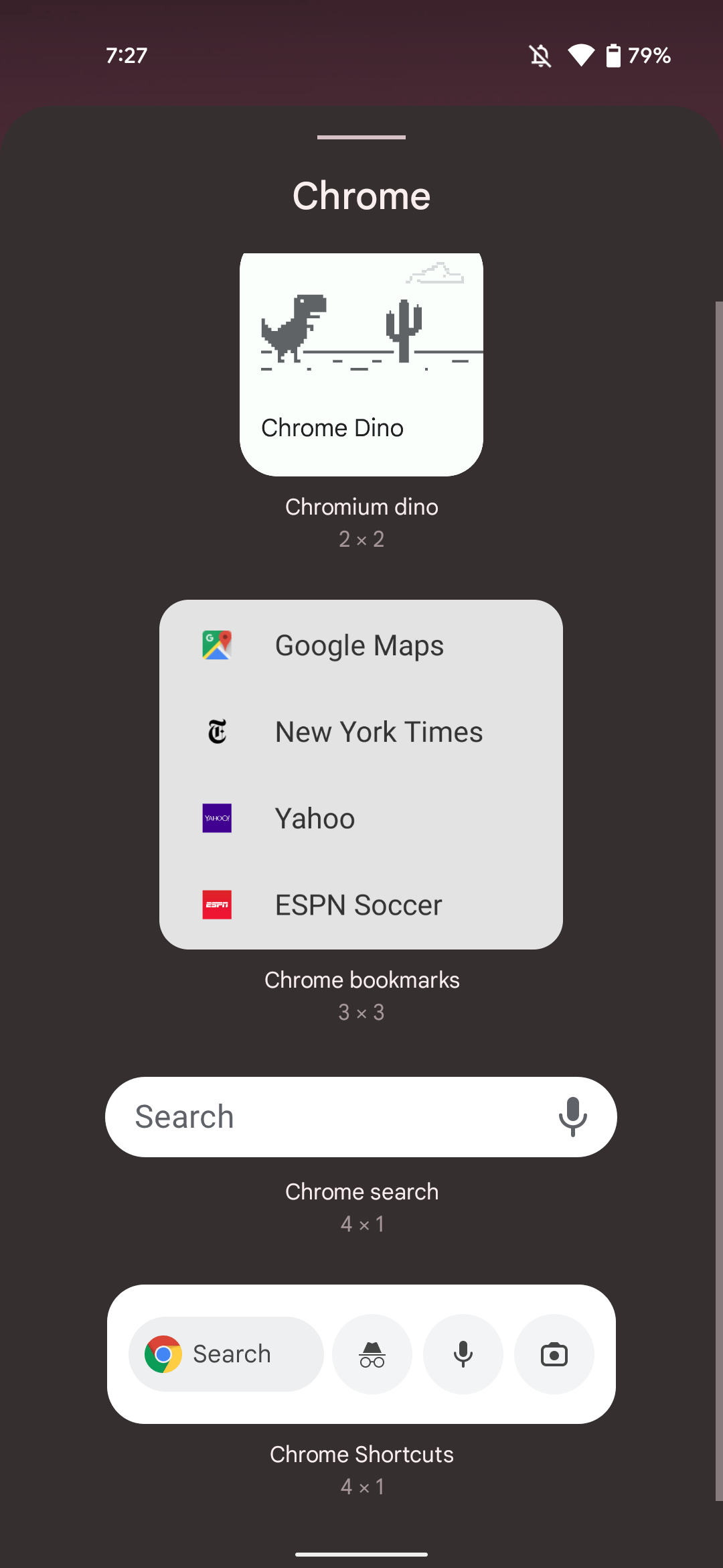 google rolls out two new android widgets for chrome