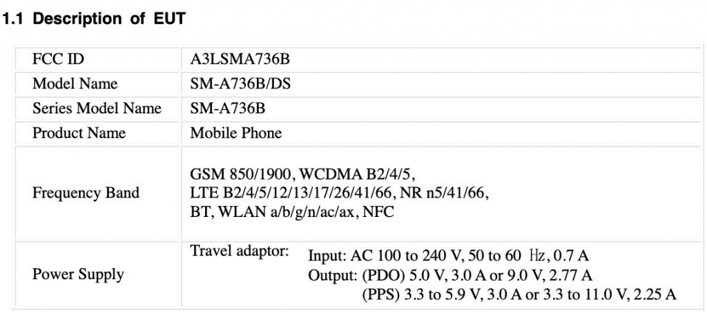 galaxy a73 5g arrives on fcc with 25w fast charging support