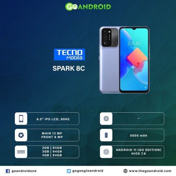 Tecno Spark 8C