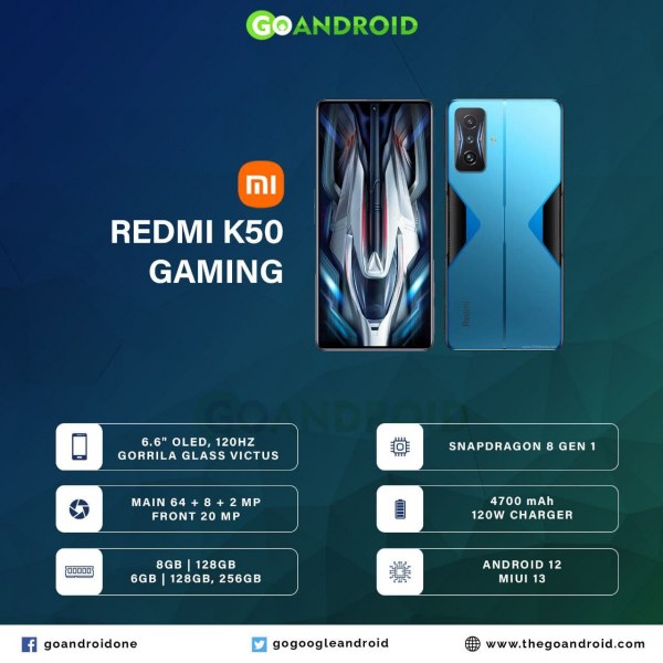 Xiaomi Redmi K50 Gaming