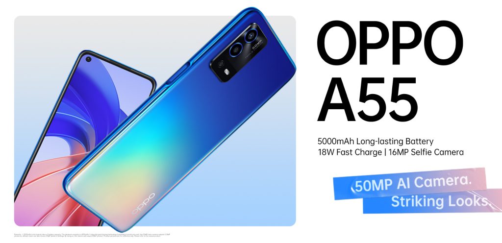 oppo a55 5g