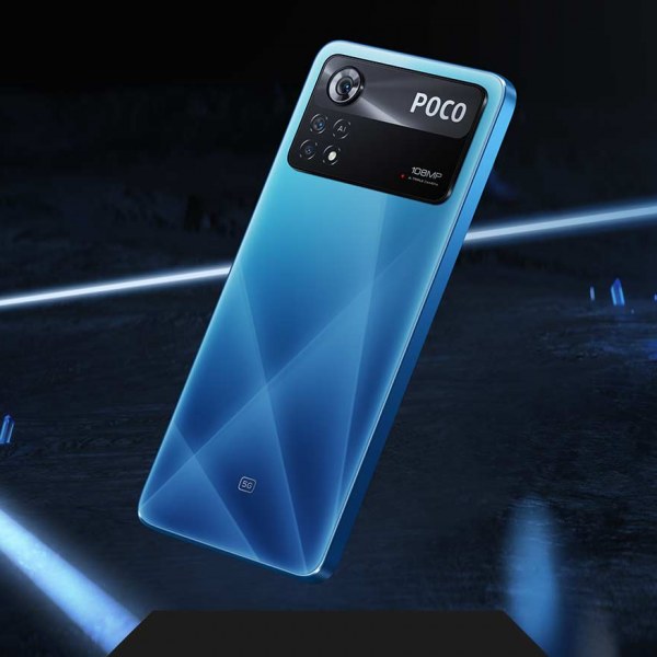 Xiaomi Poco X4 Pro 5G in Laser Black