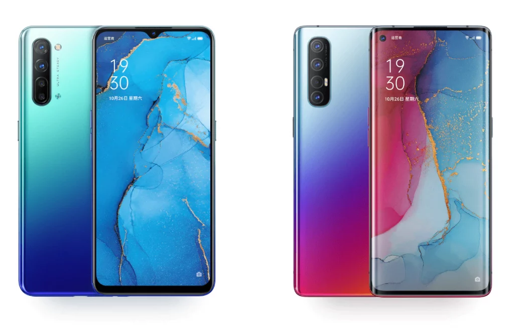 Oppo Reno 3 and Reno 3 Pro