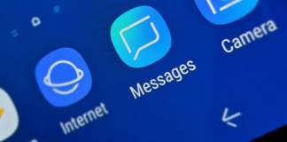 Samsung Messages App