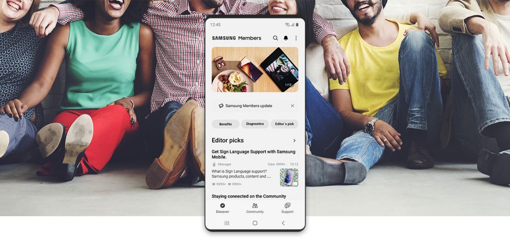 Samsung Members App