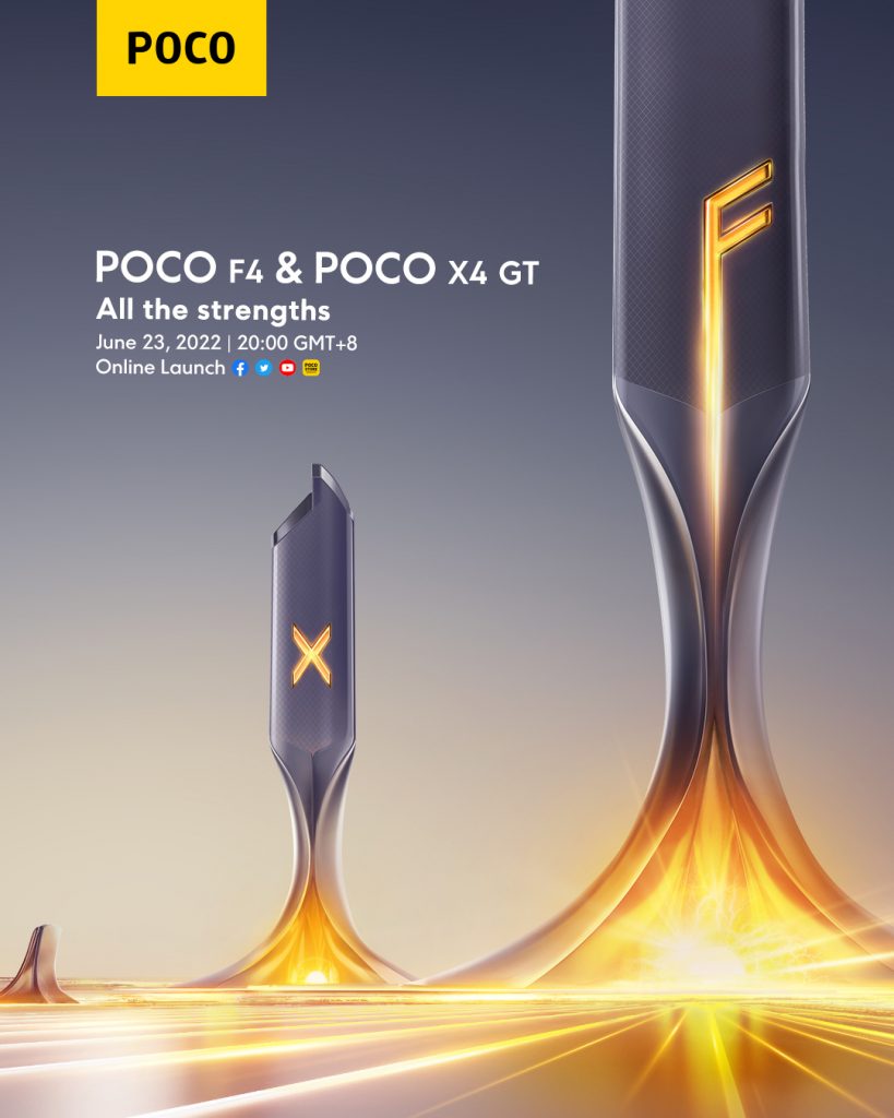 poco x4 gt, f4 5g specifications and renders leaked before launch