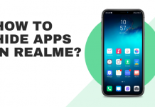 How to hide apps in Realme