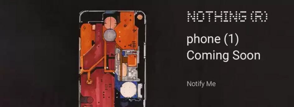 nothing phone (1) image revealed accidentally by flipkart