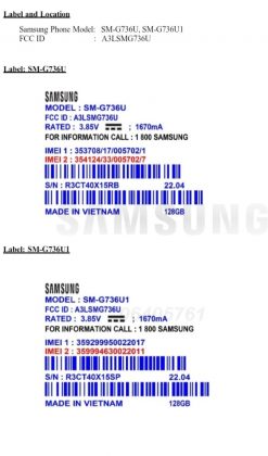 samsung galaxy xcover 6 pro arrives on fcc as sm-g736u confirming specifications