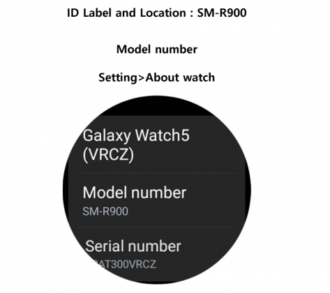 galaxy watch 5 fcc