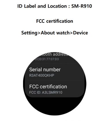 galaxy watch 5 fcc