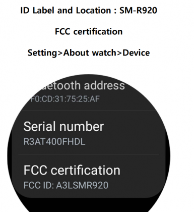 galaxy watch 5 fcc