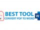 tool to convert pdf to word