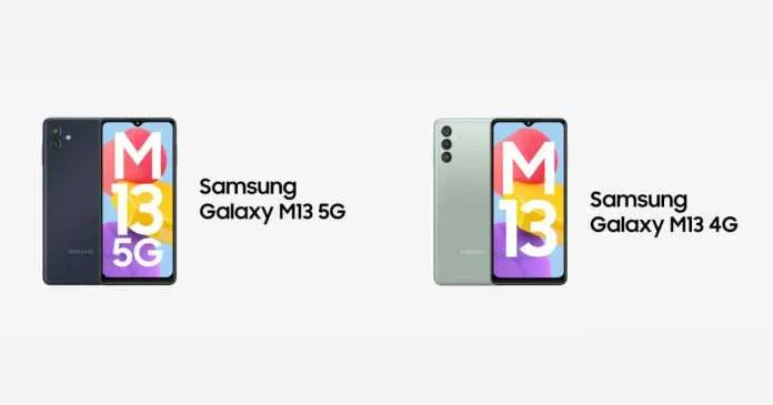 galaxy m13 & galaxy m13 5g