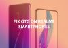 fix otg cable on realme