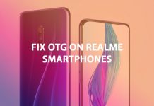 fix otg cable on realme