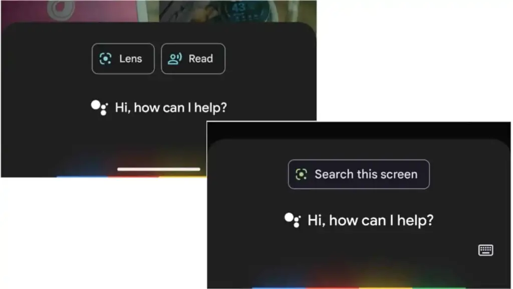 google lens to add a more useful screen searching feature