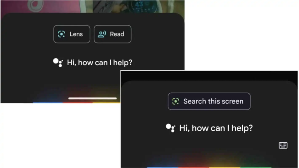 google lens to add a more useful screen searching feature