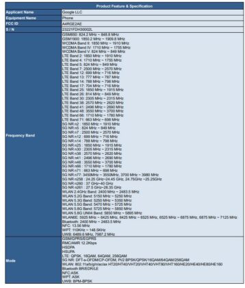 google pixel 7 and 7 pro along with other phone models arrives on fcc