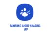 samsung group sharing app