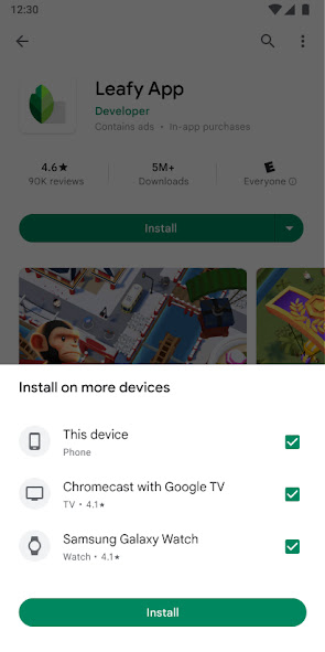 google play store gets the ability to install apps remotely on non-phone devices