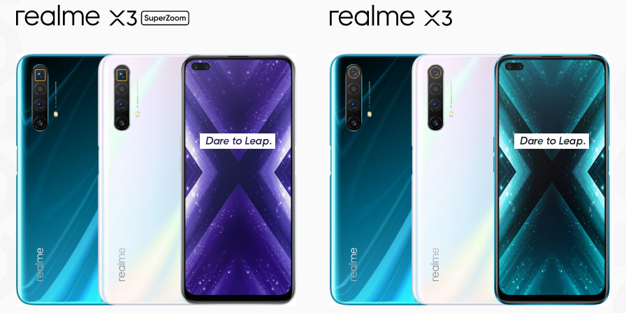 Realme X3 and X3 SuperZoom