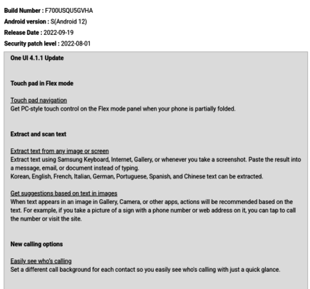 [update: august 2023 security patch] samsung galaxy z flip update tracker